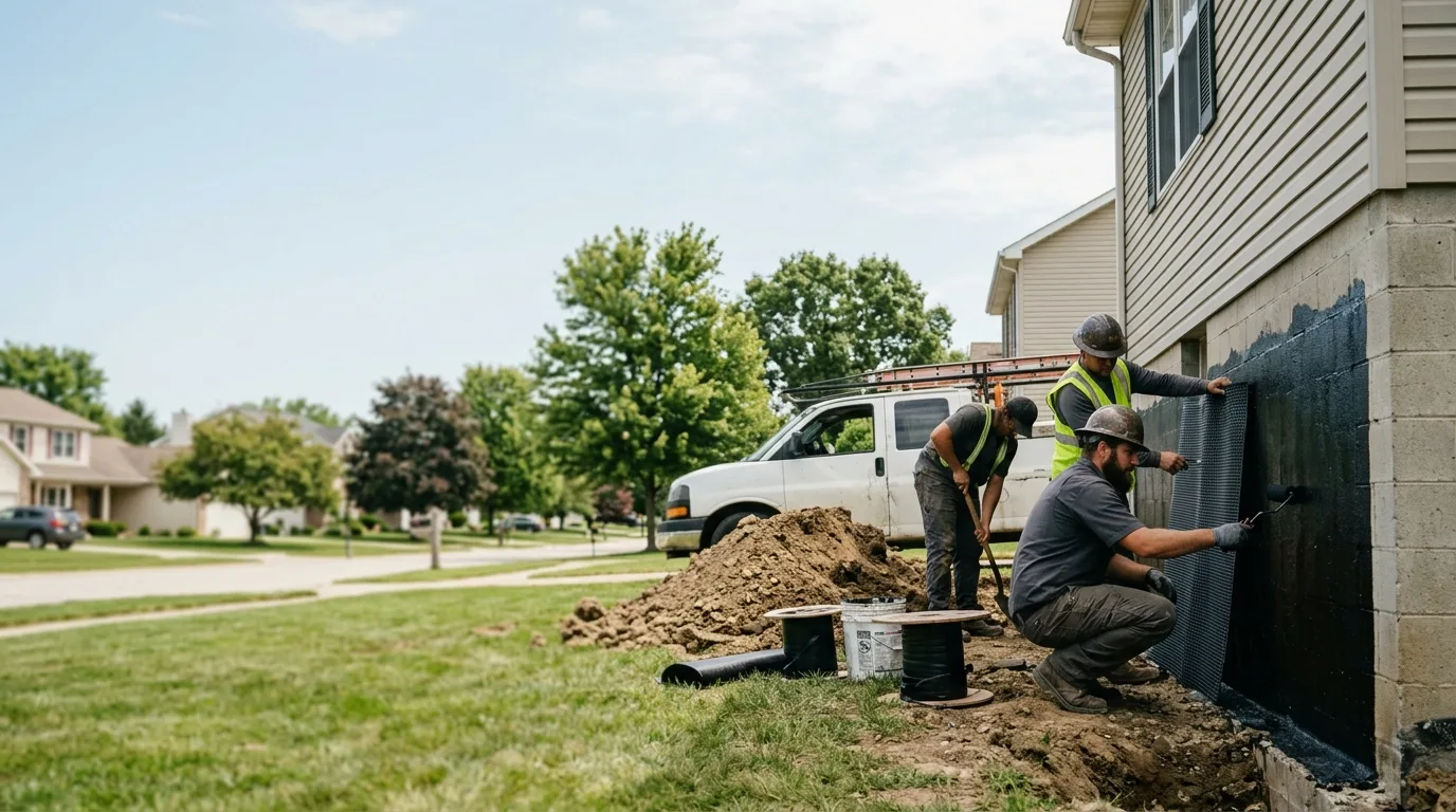Basement Waterproofing in Tamaroa, IL near me